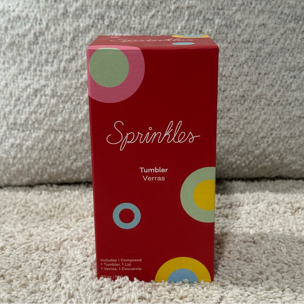 Sprinkles thermal tumbler